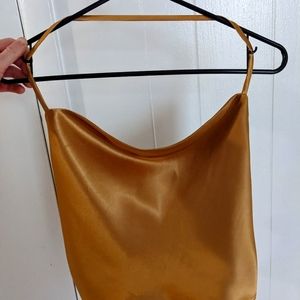 Designer hand made silk top